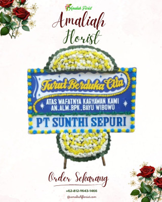 Papan Bunga Duka di Ulu Gedong