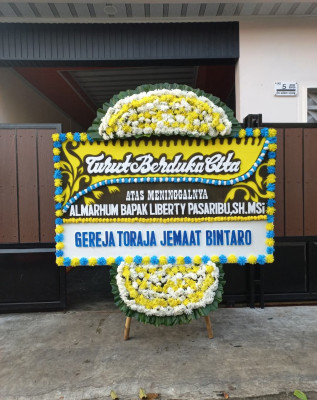 Papan Bunga Duka di Ulu Gedong
