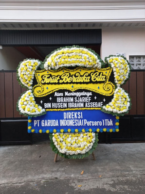 Papan Bunga Duka di Ulu Gedong