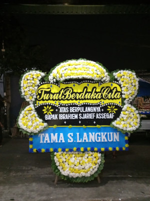 Papan Bunga Duka di Ulu Gedong